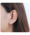 Silver Stud Earring STS-5916